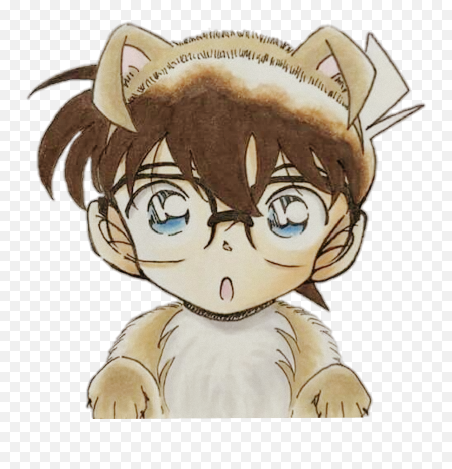 Detectiveconan Anime Conan Sticker - Cute Detective Conan Drawing Emoji,Conan Emojis Sketch