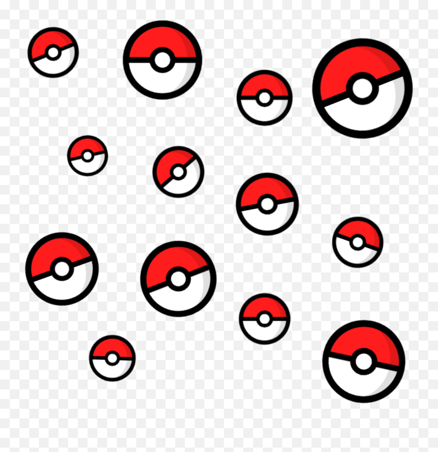 The Most Edited - Dot Emoji,Pokeball Emoticons Black And White Text