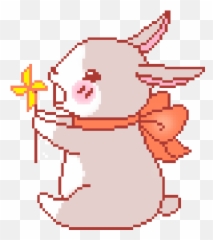 Pixel Cute Kawaii Gif - Novocomtop Archaeological Museum Suamox Emoji,All Quotev Emoticons
