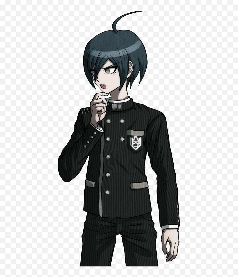 Danganronpa - Shuichi Sprites Transparent Emoji,Emotion Courage 3.5