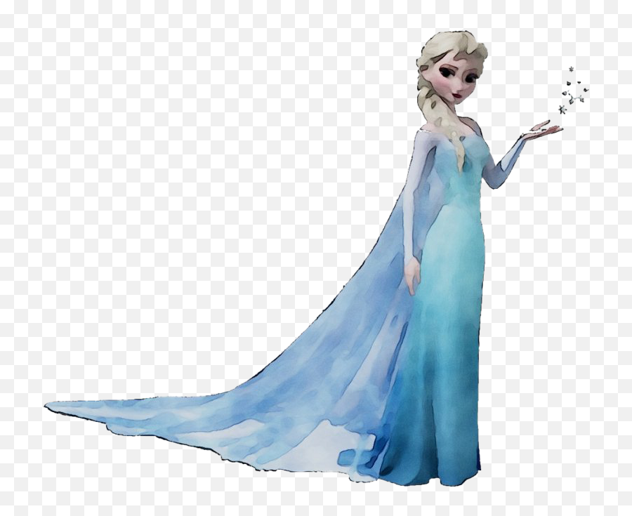 Elsa Png Transparent Images - Floor Length Emoji,Elsa Ice Powers Emotions