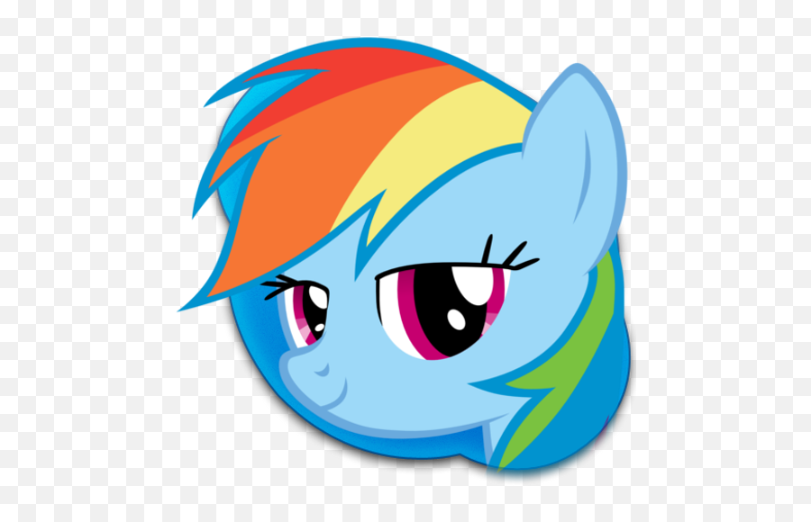 Cool Profile Icon 399186 - Free Icons Library Rainbow Dash Head Png Emoji,Best Emoticons Steam For Profile
