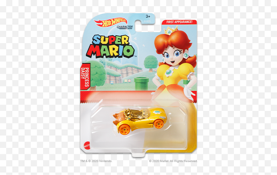 2021 Gaming Character Cars Mix 1 Super Mario - Public News Hot Wheels Princess Daisy Emoji,Emoji De Mario Bros