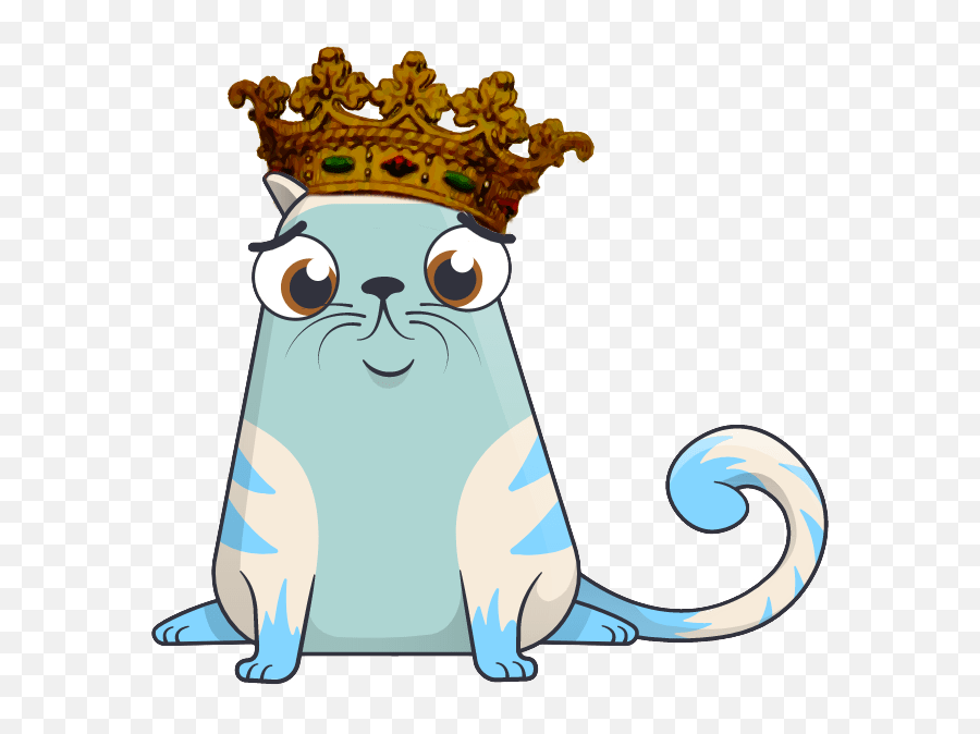 Cryptokitty Sad Crown Transparent Png - Stickpng Emoji,Tiara Emoticon For Facebook