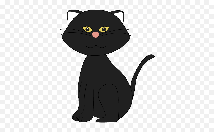 Black Cat Clipart - Clipartix Emoji,Download Black Cat Emoji