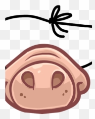 Funny Pig Snout Club Penguin Rewritten Wiki Fandom Emoji,Nose Emoji.gg