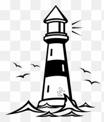 Lighthouse Clip Art Free Printable Free - Lighthouse Clipart Emoji,Lighthouse Emoji