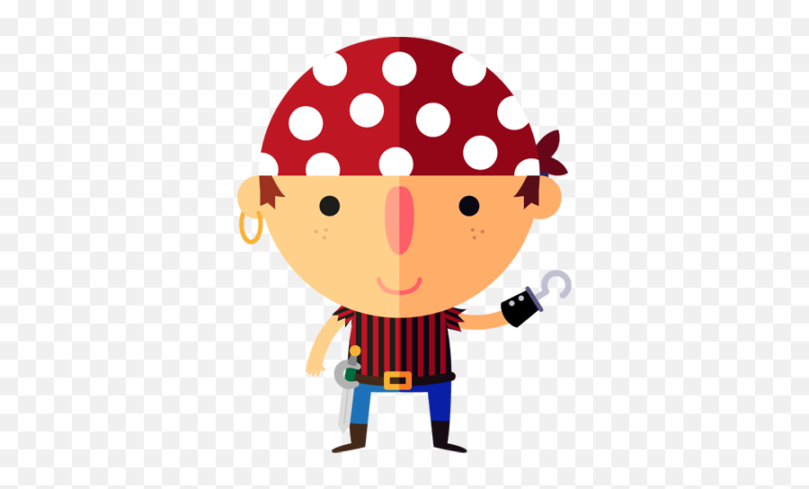 Pirate Boy Kids Sticker - Imagen De Pirata Infantil Emoji,Pirate Emoji Iphone