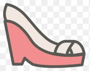 Wedge Icon - Woman Shoes Icon Png Emoji,Red High Heel Emoji