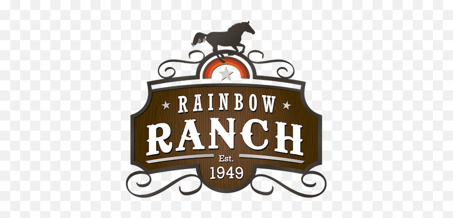 Rainbow Ranch Logo Png Image With No - Horse Supplies Emoji,Ranch Emoji