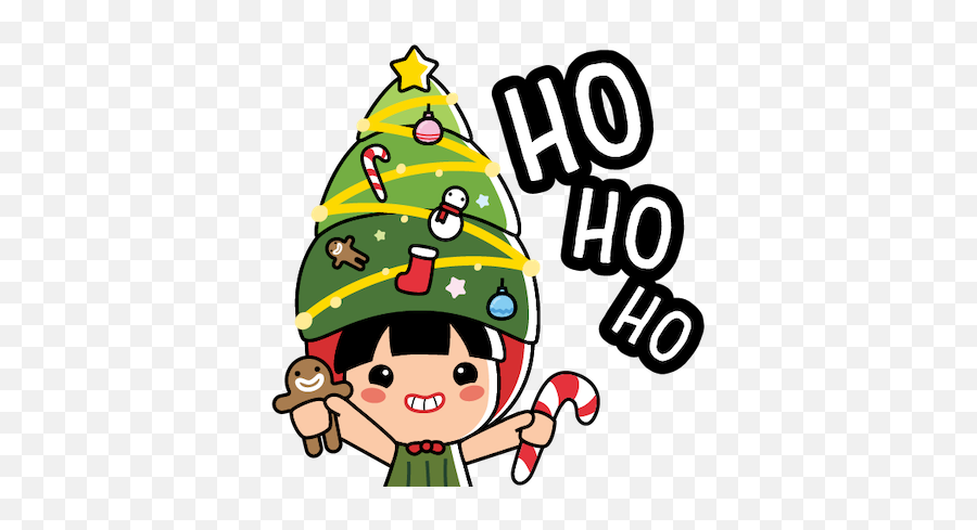 Ang Ku Kueh Girl - Christmas By Ang Ku Kueh Girl Pte Ltd Christmas Party Clipart Gif Emoji,Christmas Clip Art Emotions