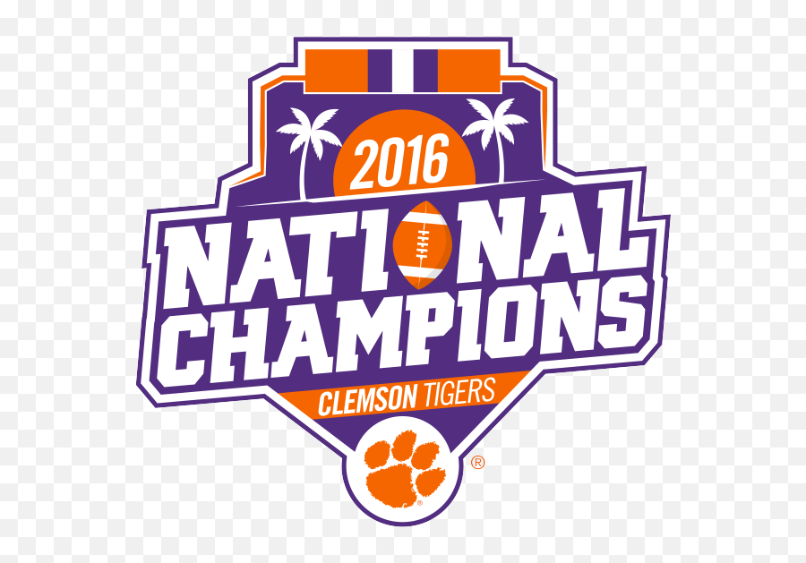 Clemson Football Clemson Tigers Clemson - Clemson Football National Champions Logo Emoji,Auburn Football After The Game Emotions