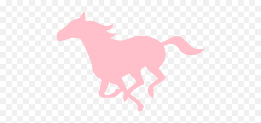Pink Horse Icon - Cute Horse Icon Pink Emoji,Horse Emoticon