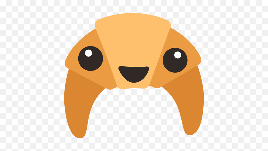 Cute Croissant Emoji - Cute Croissant Png,Peanut Emoji