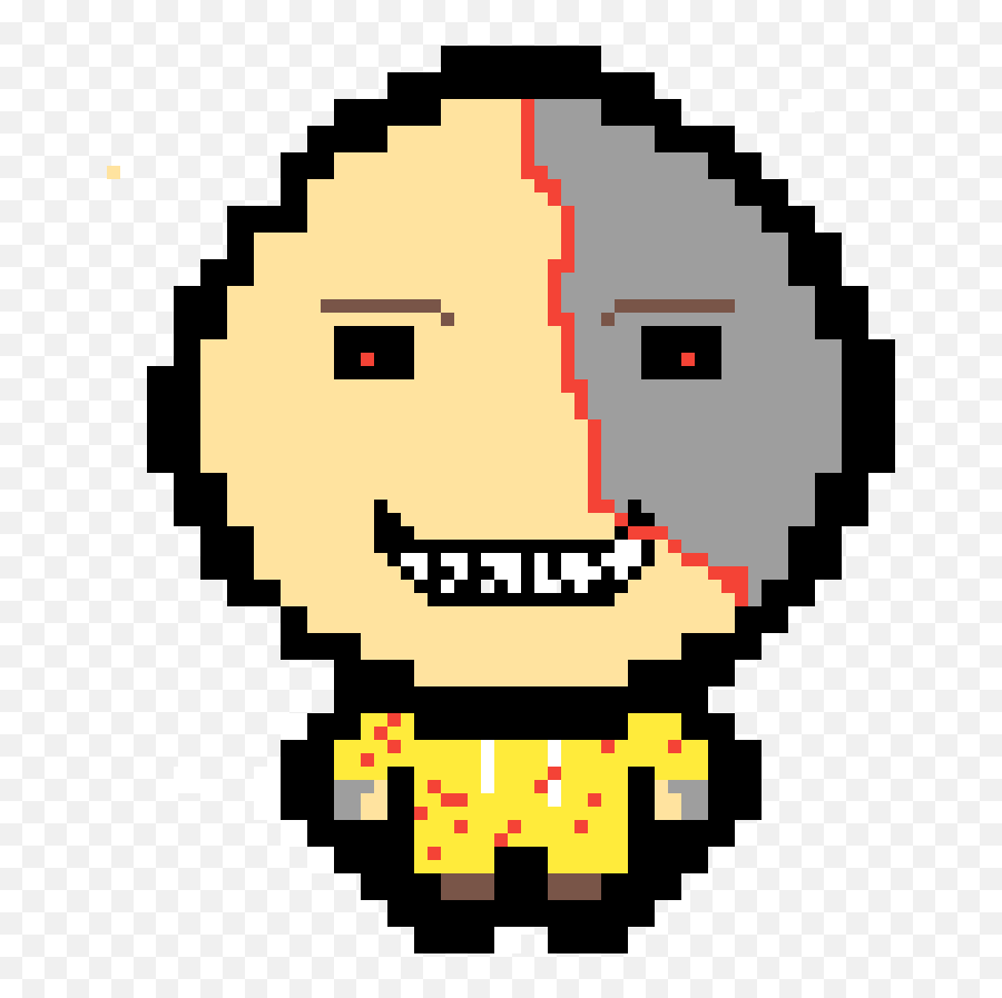 Pixilart - Evil Cyborg By Anonymous Binding Of Isaac Rebirth Personnage Emoji,Evil Grin Emoticon
