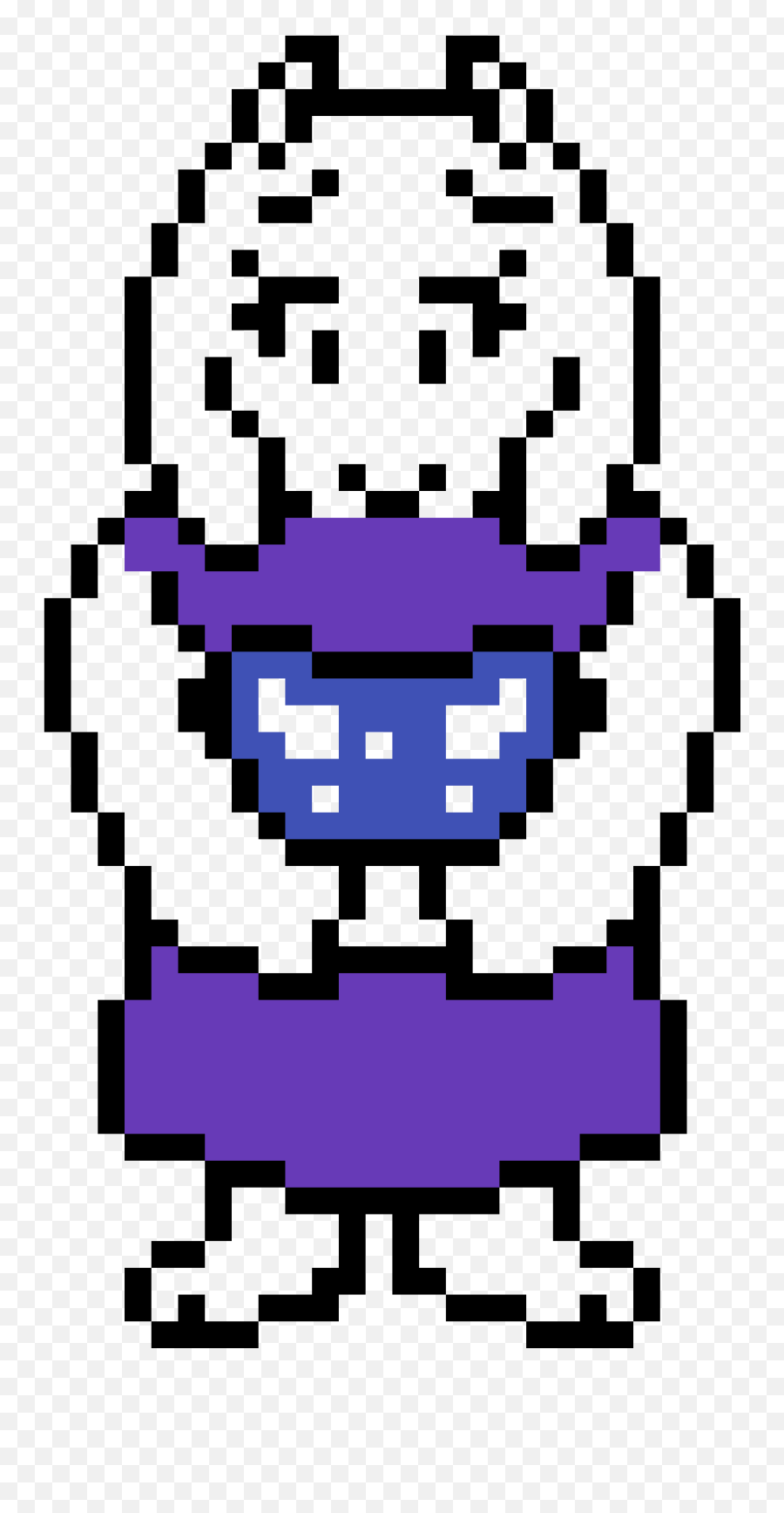 Pixilart - Undertale Toriel Pixel Art Emoji,Toriel Emoticons