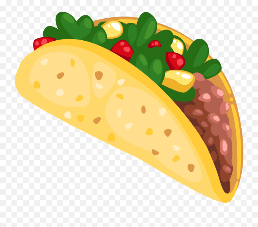 Taco Png - Taco Clipart Png Emoji,Pink Taco Emoticon