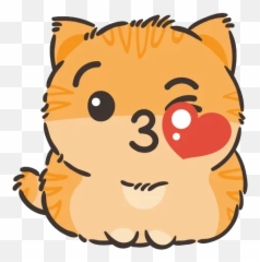 Cute Catsu201d Stickers Set For Telegram - Happy Emoji,Cute Cat Emoji Stickers