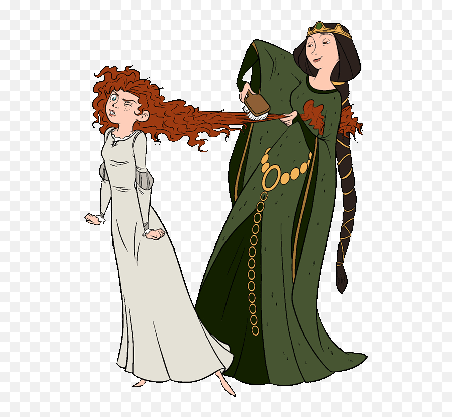 Princesa Png Disney Valente - Merida Queen Elinor Brave Emoji,Princess Emoji Curly Hair