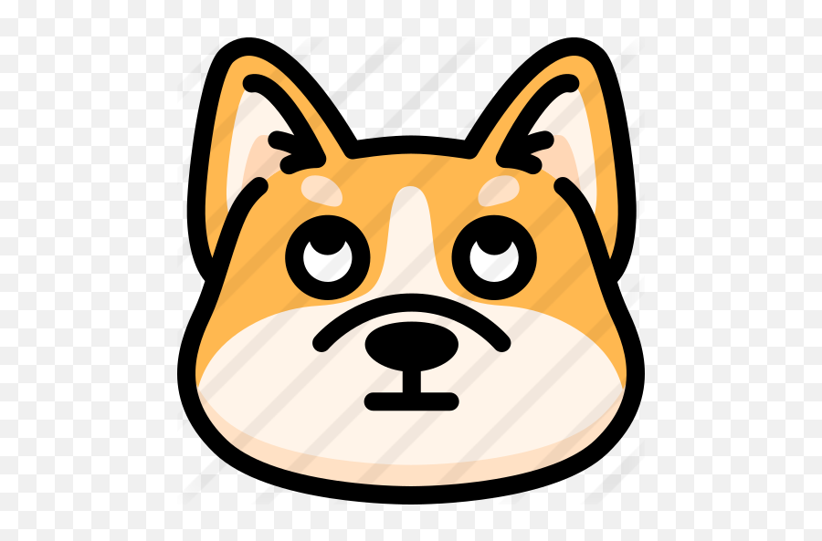 Rolling Eyes - Free Animals Icons Angry Dog Emoji Png,Rolling Eyes Emoji