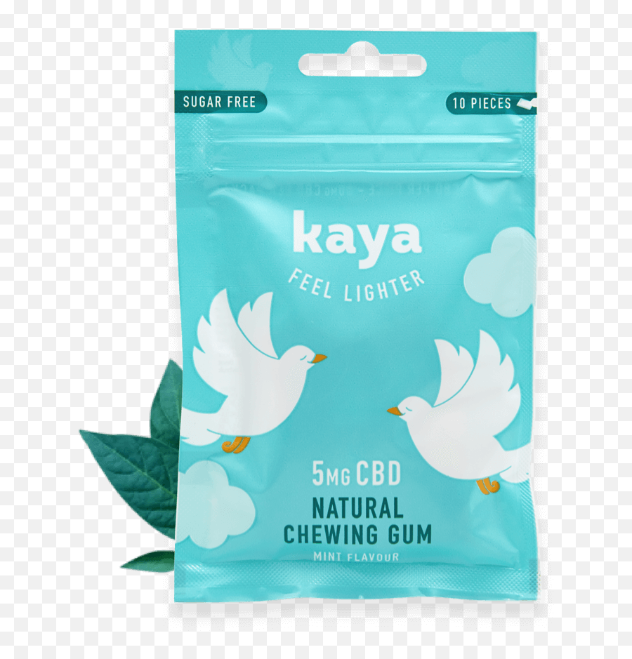 Kaya A Bite - Sized Way To Fight The Effects Of Stress Kaya Cbd Emoji,Chewing Gum Hides Emotion