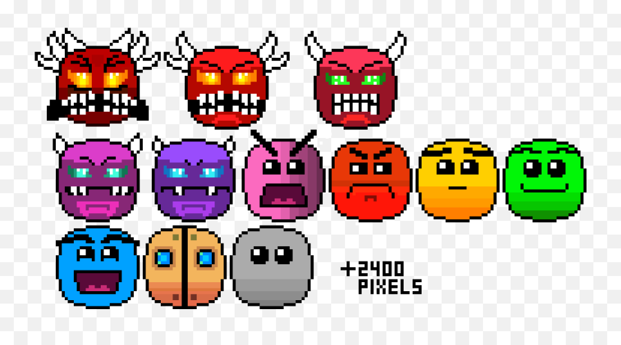 Pixel Art Gallery Emoji,Scourge Emoticon