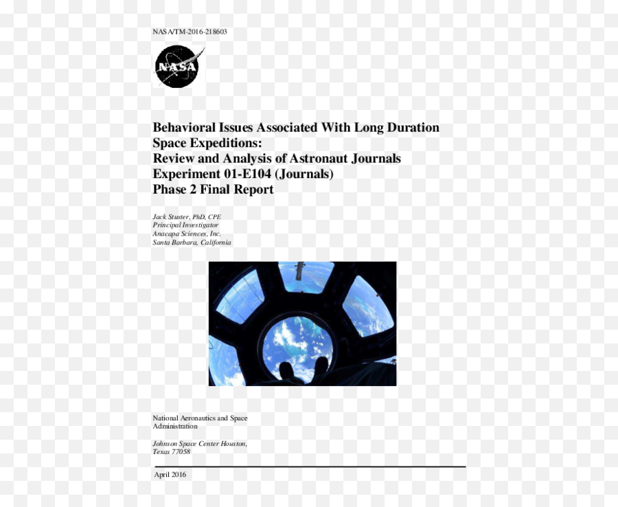 Pdf Behavioral Issues Associated With Long Duration Space Emoji,Opi Pupetual Emotion