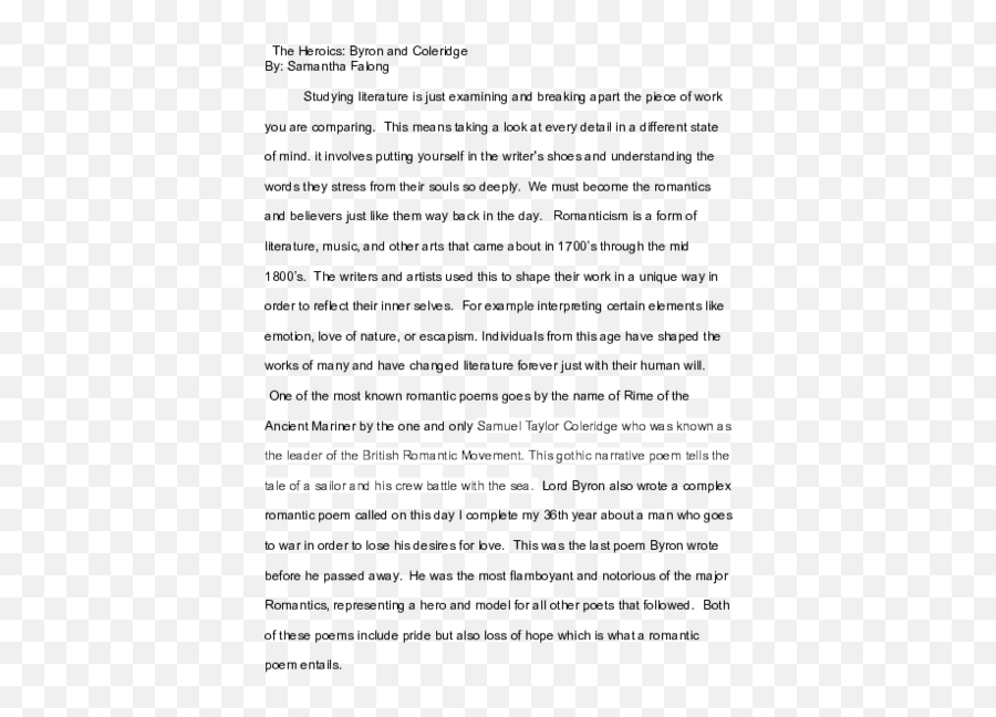 Doc The Heroics Byron And Coleridge Sam Falong Emoji,Looking Back And Reflecting Emotion Doc The Heroics Byron And Coleridge Sam Falong Emoji,Looking Back And Reflecting Emotion