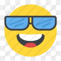 Cool - Happy Emoji,Flip Off Emoticons