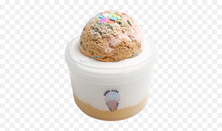 Bday Cake Ice Cream Scoops Emoji,Icee Emoticon