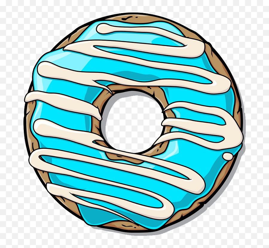Donut Clipart Image - Clipart World Emoji,Donut Discord Emoji