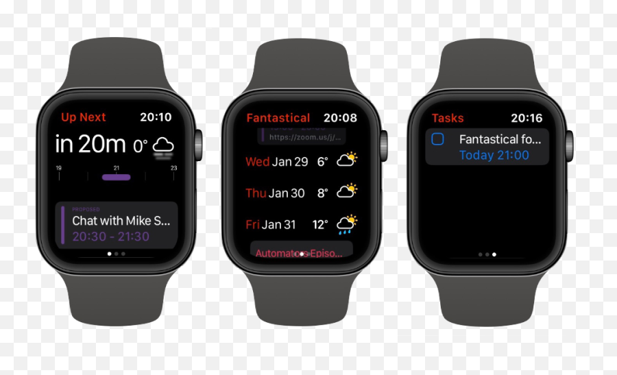 Fantastical - 3applewatchviewspng U2013 The Sweet Setup Emoji,January Calendar Emoji