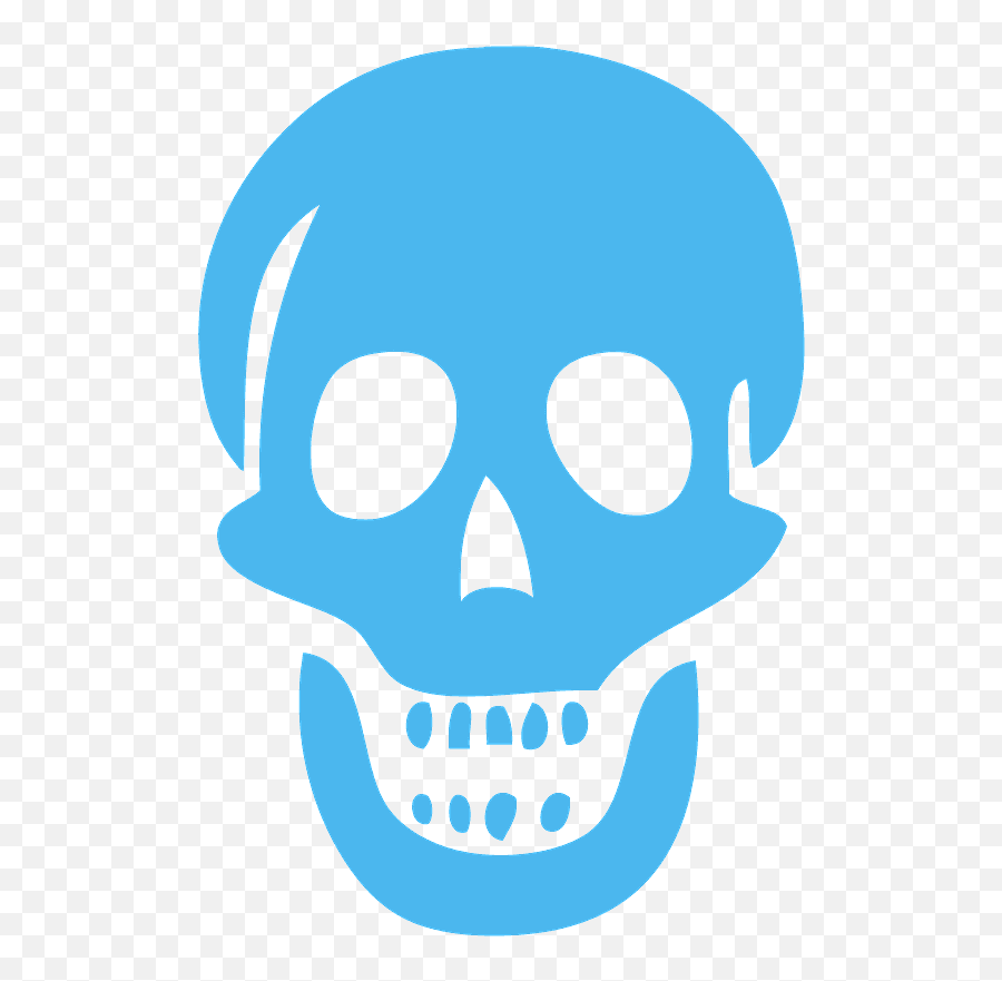 Skull Silhouette - Free Vector Silhouettes Creazilla Emoji,Skull Emoji Ico