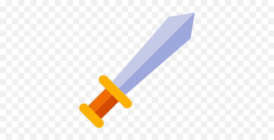 Sword Icon In Color Style Emoji,Emoji Sword