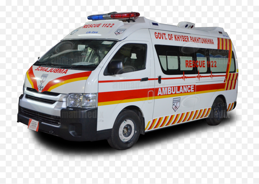Toyota Hiace Ambulance Toyota Hiace Ambulance Emergency - Ambulance Toyota Hiace Png Emoji,Pakistan Emoji