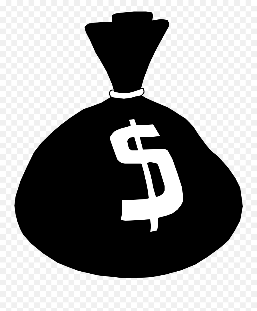 Free Money Bag Pics Download Free Clip Art Free Clip Art - Money Black Clipart Emoji,Briefcase Letter Emoji
