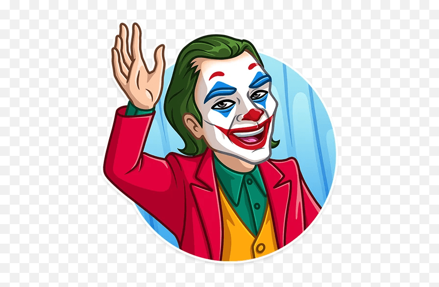 Joker - Telegram Sticker Telegram Sticker Joker Emoji,Joker Emojis