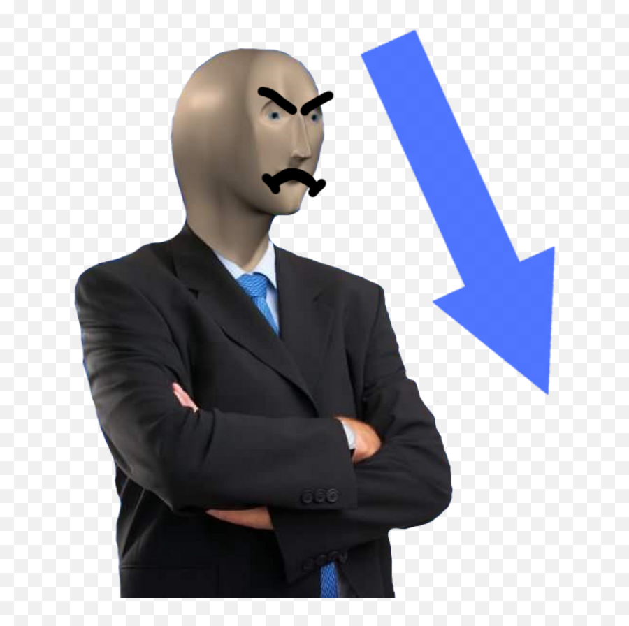 Stonksdown - Discord Emoji Not Stonks Discord Emoji,Lost Emoji