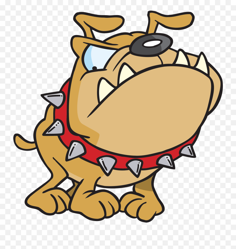 Mean Cartoon Dog - Clipartsco Cartoon Mean Dog Transparent Background Emoji,Animated Dog Emoji