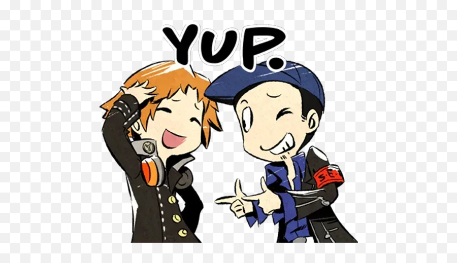 Persona5 Whatsapp Stickers - Stickers Cloud Persona Q Stickers Emoji,Persona Emojis