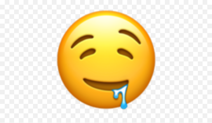 43 Sexting Emoji - Transparent Drooling Face Emoji,Smiley Emoji