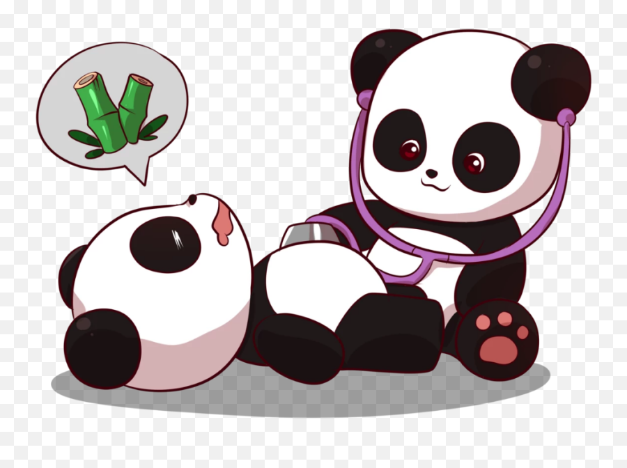 Minipandas Chibi Panda Panda Artwork Panda Bear - Dot Emoji,Panda Emoji Facebook