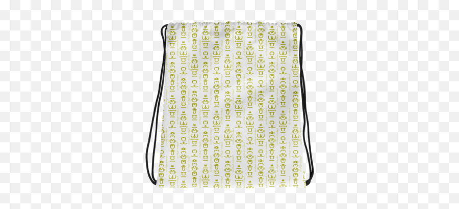 Fts White And Gold One - Piece Swimsuit American Made Boy Horizontal Emoji,Emoji Drawstring Bag