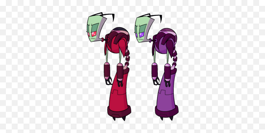 Invader Zim Characters - Tallest Invader Zim Emoji,Fanfiction Zim Dib Antenna Emotion Movie