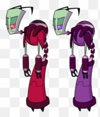 Invader Zim Characters - Tallest Invader Zim Emoji,Fanfiction Zim Dib Antenna Emotion Movie