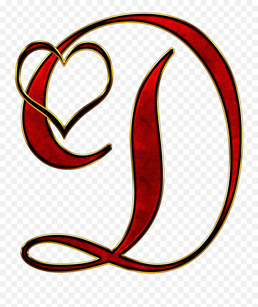 Valentine Capital Letter D Transparent Emoji,D&d Emotion Magic