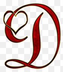 Valentine Capital Letter D Transparent Emoji,D&d Emotion Magic