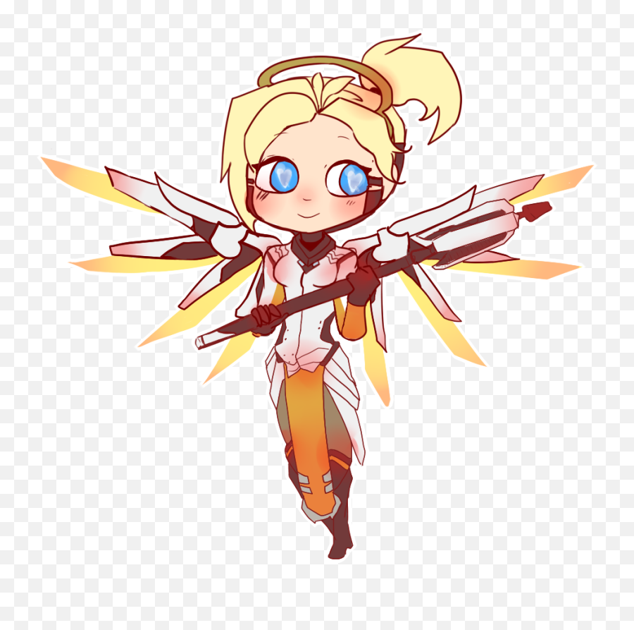 Stream Commission - Mercy Emoji,Mercy Emoji