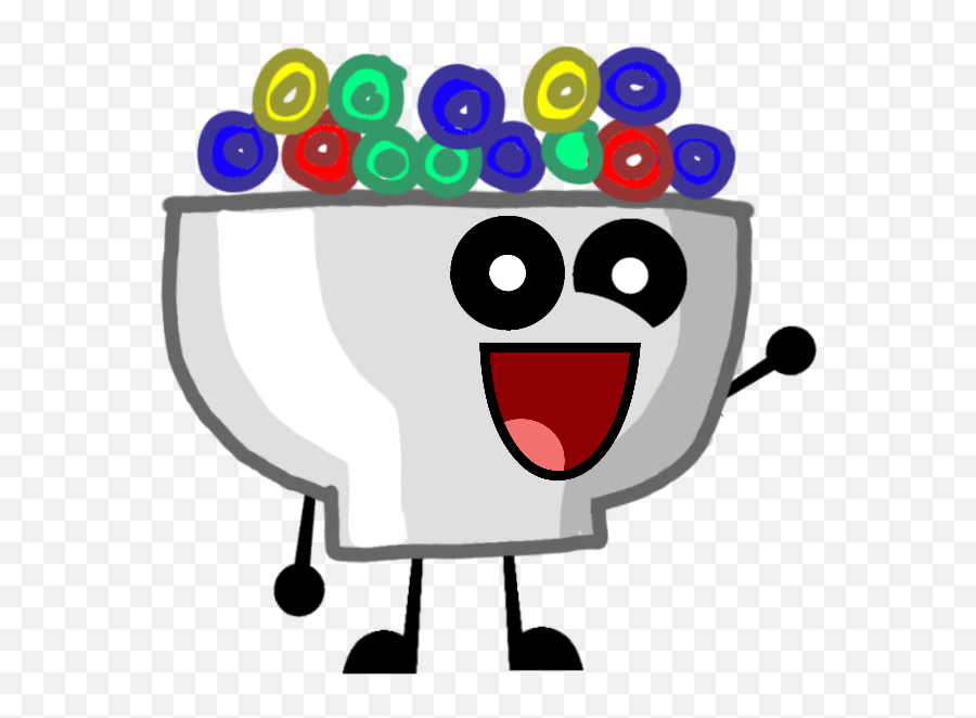 Fruit Loops Cereal Bowl - Dot Emoji,Cereal Emoji