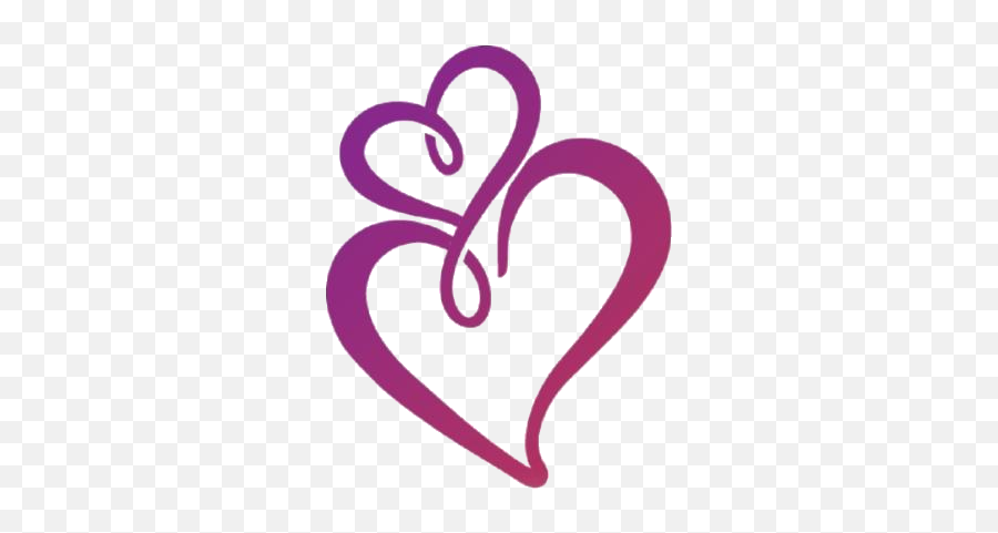 Heart Tattoo Designs Art Png - Two Hearts Transparent Background Emoji,Art Emoji Tattoo